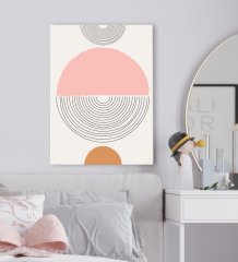BK Gift Yatak Odası Konseptli Kanvas Tablo 50x70cm-53
