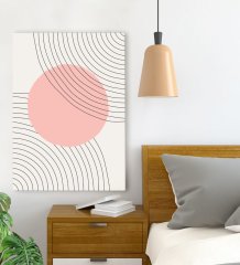 BK Gift Yatak Odası Konseptli Kanvas Tablo 70x100cm-52