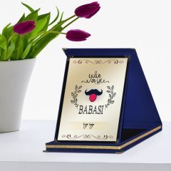 Kişiye Özel Yılın En İyi Babası Lacivert Plaket Ödülü - 2