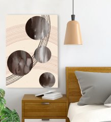 BK Gift Yatak Odası Konseptli Kanvas Tablo 70x100cm-51