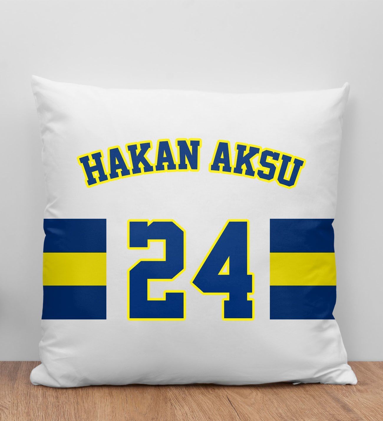 BK Gift Kişiye Özel Taraftar Kırlent Yastık-2, Arkadaşa Hediye, Doğum Günü Hediyesi
