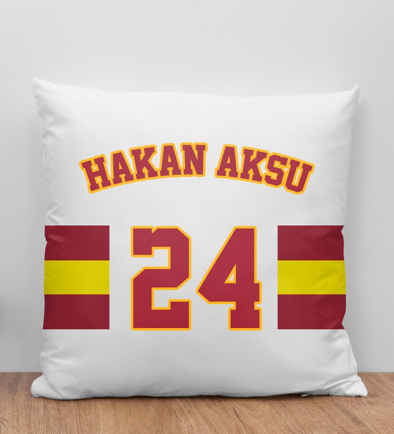 BK Gift Kişiye Özel Taraftar Kırlent Yastık-1, Arkadaşa Hediye, Doğum Günü Hediyesi