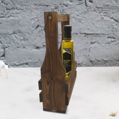 BK Gift Doğal Masif Ahşap Sosluk Standı