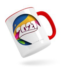 BK Gift Kişiye Özel 2023 Mutlu Yıllar Kırmızı Kupa Bardak-10
