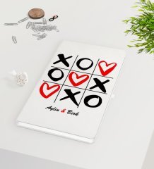 Kişiye Özel Sevgililer Günü Beyaz Defter-65