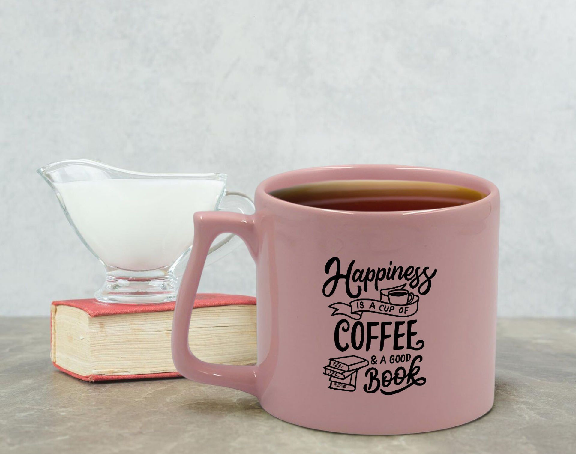 BK Gift Pastel Pembe Middle Kupa Bardak, Arkadaşa Hediye, Ev Hediyesi, Doğum Günü Hediyesi, Ofis Hediyesi-6
