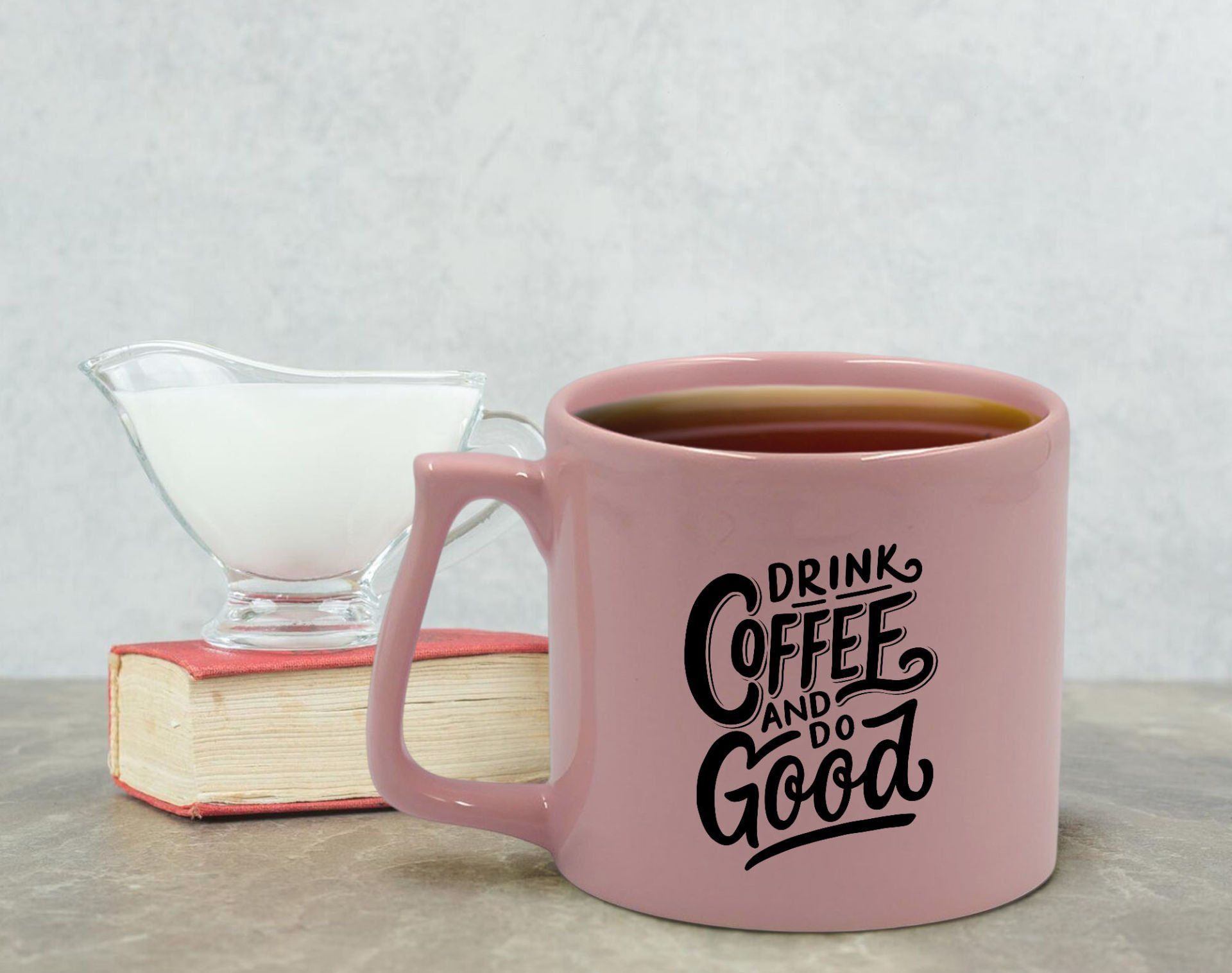 BK Gift Pastel Pembe Middle Kupa Bardak, Arkadaşa Hediye, Ev Hediyesi, Doğum Günü Hediyesi, Ofis Hediyesi-5