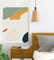 BK Gift Yatak Odası Konseptli Kanvas Tablo 70x100cm-43