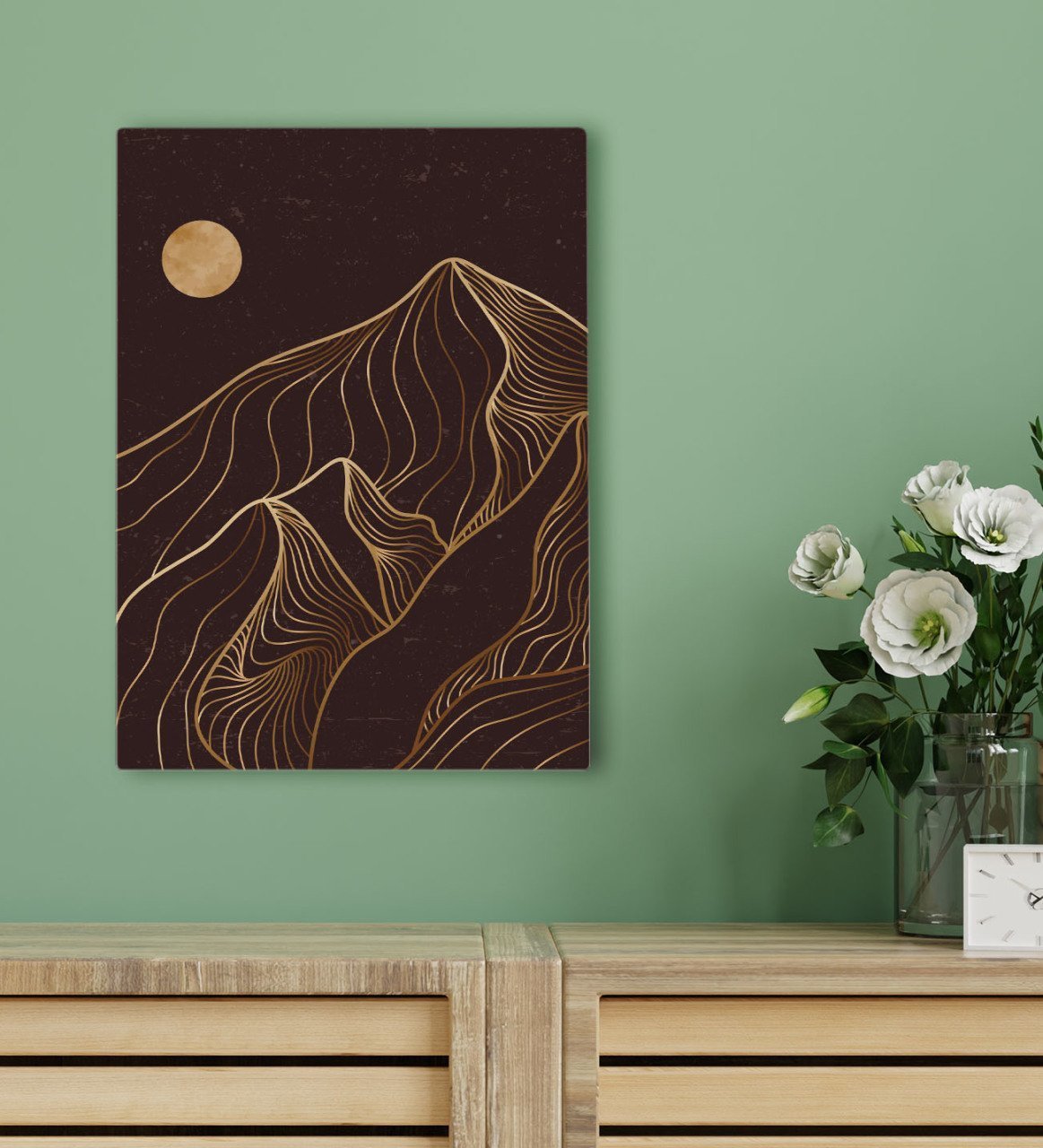 BK Gift Otel Odası Konseptli Kanvas Tablo 30x50cm-114