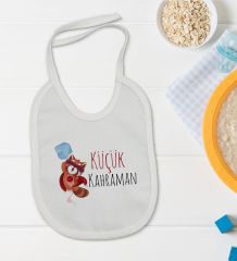 BK Kids Küçük Kahraman Tasarımlı Bebek Body Zıbın ve Mama Önlüğü Hediye Seti - Model 1
