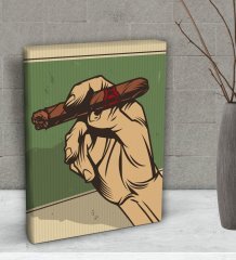 BK Gift Puro Tasarımlı Dekoratif Mini Kanvas Tablo 15x20cm-3