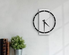 BK Home Dekoratif 45cm Ahşap Duvar Saati-86