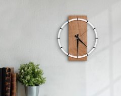 BK Home Dekoratif 45cm Ahşap Duvar Saati-85