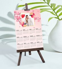 BK Gift Kişiye Özel 15x21 cm Fotoğraf Kartlı Şövaleli 2023 Takvim -10
