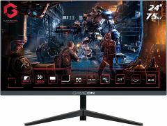 Gameon Go24Fhd75Va 24'' Fhd, 75Hz, 4Ms Flat Gaming Monitor, Black, 778970