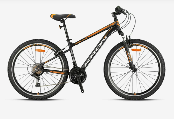 KRON VORTEX 4.0 26 JANT V-FREN 16cm KADRO BİSİKLET SİYAH-TURUNCU