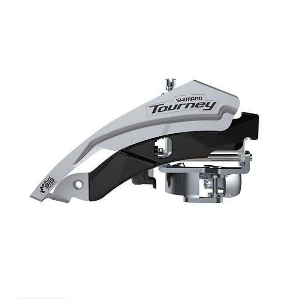 SHIMANO TOURNEY Ön Aktarıcı FD-TY600-L6 Üçlü TOP SWING Kelepçe-tipi M (31,8 mm) / L (34,9 mm) Seri