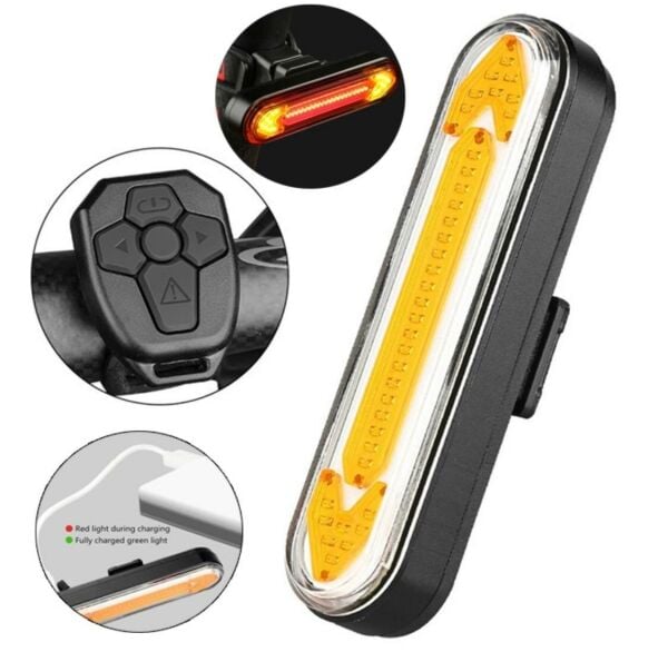 XBYC 6130 BİSİKLET SİNYAL-STOP WIRELESS 50 LÜMEN