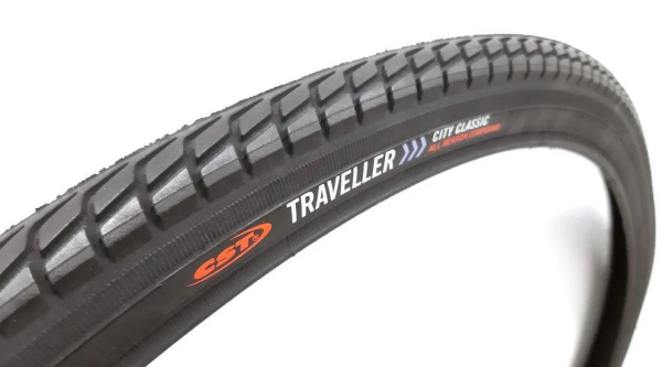 Cst 700x38 Traveller City Classic Reflektörlü Siyah Dış Lastik C1118