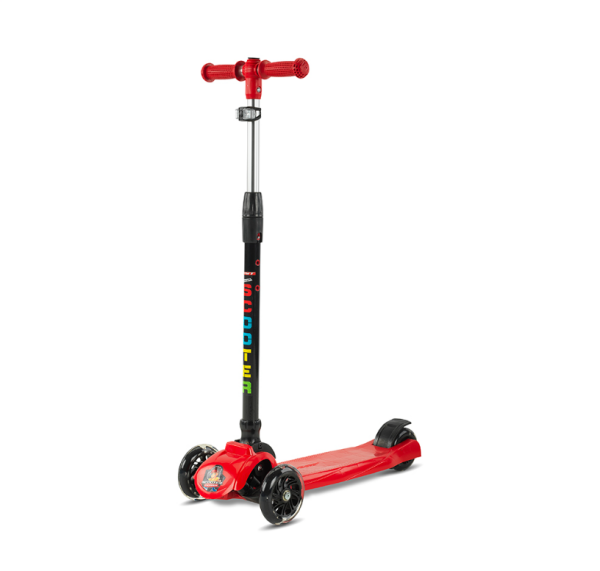 BABYHOOP 142 SMART ÜÇ TEKER SCOOTER KIRMIZI