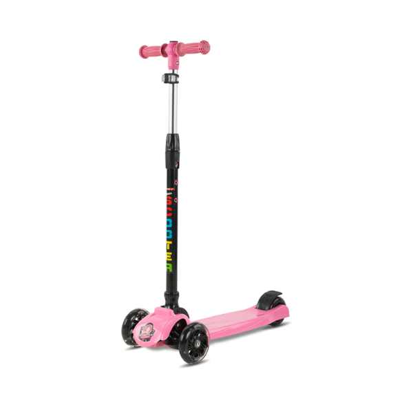 BABYHOOP 142 SMART ÜÇ TEKER SCOOTER PEMBE