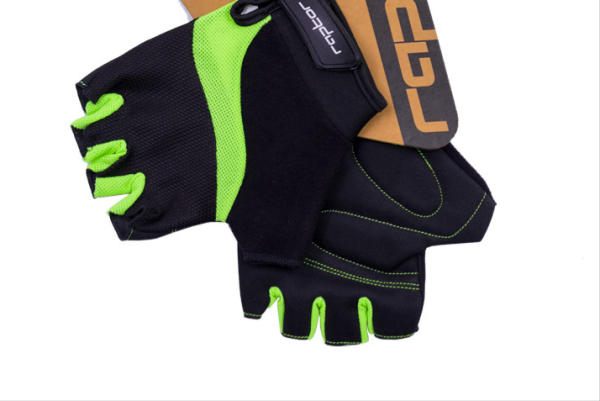BİSİKLET ELDİVEN RAPTOR CIRTLI (M) BEDEN SİYAH-YEŞİL