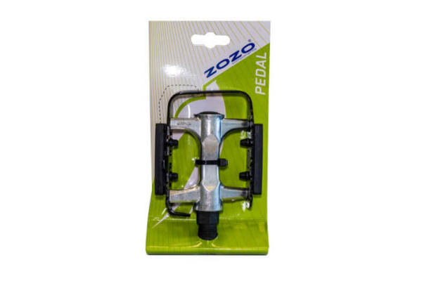BİSİKLET PEDAL ZOZO HF-858 SİYAH-GRİ METAL