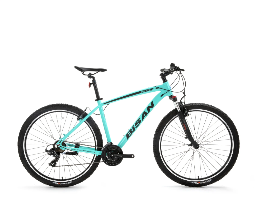 BİSAN MTX 7100 26JANT 17cM KADRO TURKUAZ-SİYAH BİSİKLET