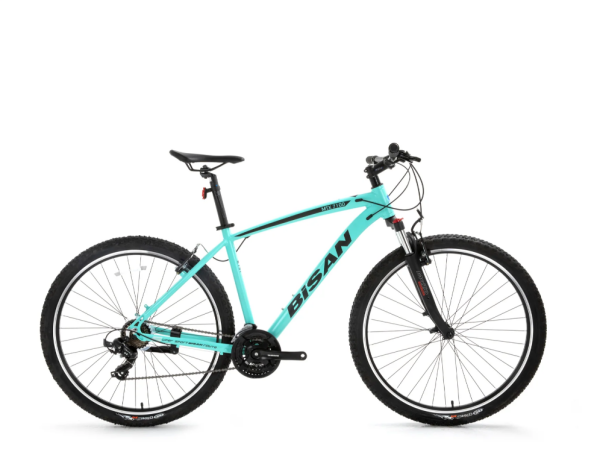 BİSAN MTX 7100 26JANT 17cM KADRO TURKUAZ-SİYAH BİSİKLET