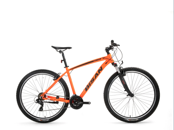 BİSAN MTX 7100 26 JANT 17cm KADRO TURUNCU-SİYAH BİSİKLET