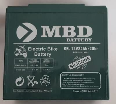 6-DZM-20 AKÜ DİK 12/24 AMPER