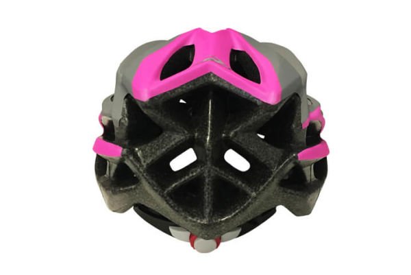 ZOZO - Kask - HB31-A GRİ-PEMBE M BEDEN