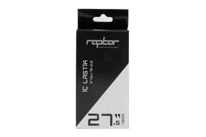 BİSİKLET LASTİK RAPTOR - İç Lastik - 27,5 x 1.75-2.10 AV48 - Siyah