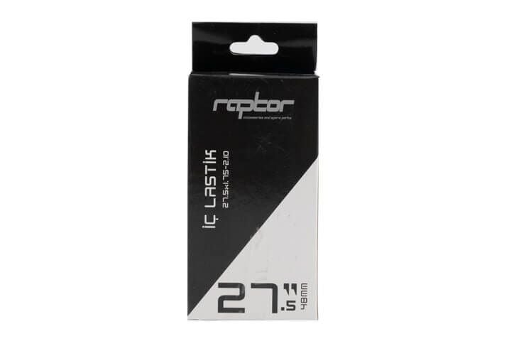 BİSİKLET LASTİK RAPTOR - İç Lastik - 27,5 x 1.75-2.10 AV48 - Siyah