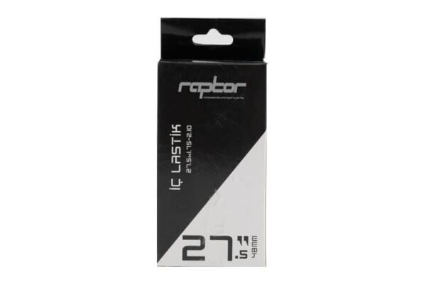 BİSİKLET LASTİK RAPTOR - İç Lastik - 27,5 x 1.75-2.10 AV48 - Siyah