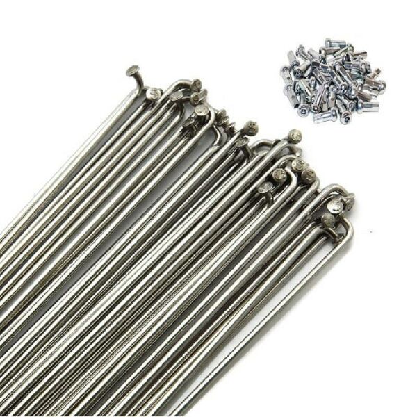 JANT TELİ 2mm KROM KAPLAMA 36 ADET 143mm