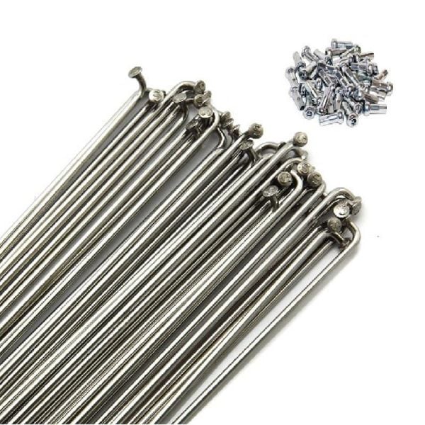 JANT TELİ 2mm KROM KAPLAMA 36 ADET 185mm