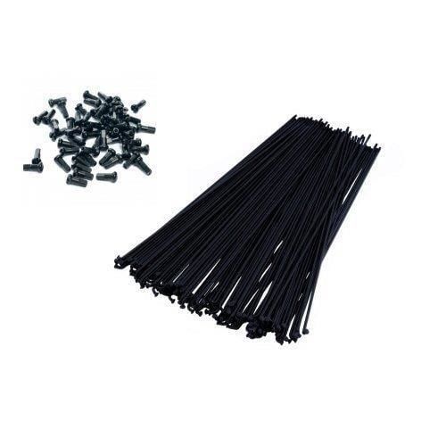 BİSİKLET JANT TELİ SİYAH 295 2mm (36 ADET)