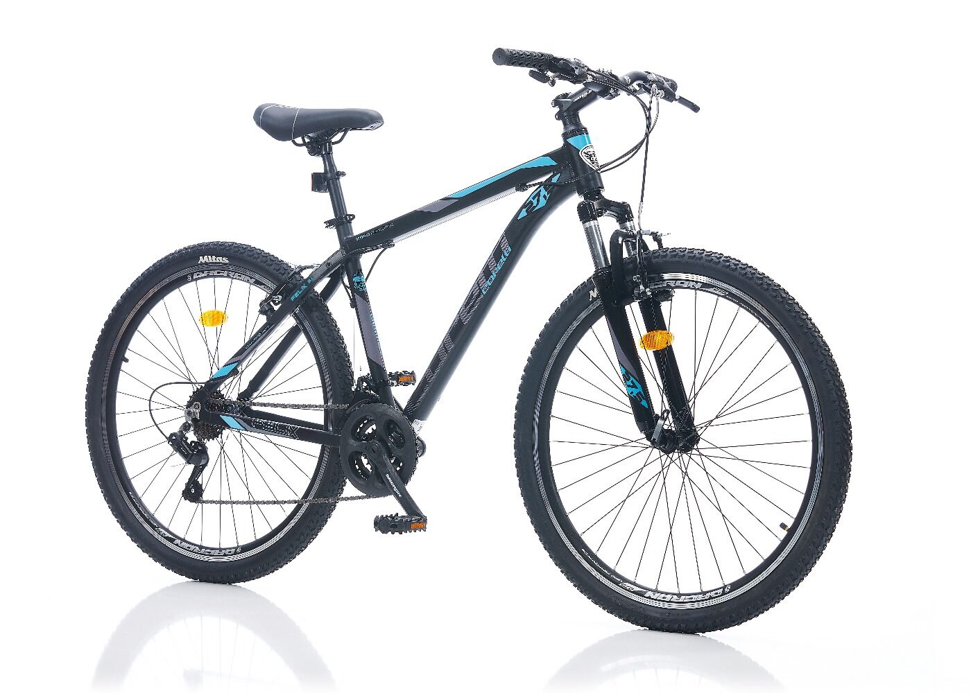 CORELLİ FELIX 3.1V-FREN 27,5 JANT 20cm KADRO SİYAH-TURKUAZ BİSİKLET