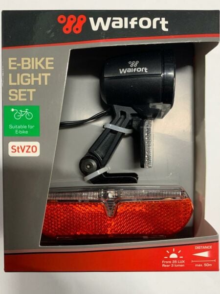 Walfort bike light best sale set