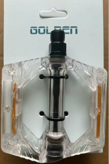 BİSİKLET PEDALI FP - 812 ŞEFFAF RENK PLATFORM PEDAL BİLYALI