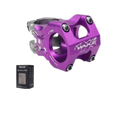 WAKE CNC ÇİFT RENK GİDON BOĞAZI SİYAH-MOR 50MM 31,8MM 28,6MM