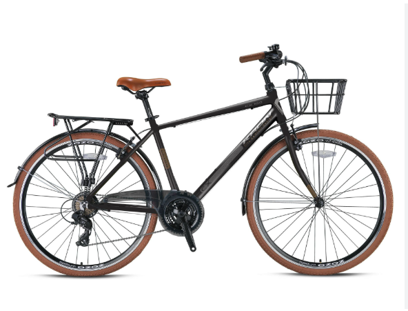 KRON CX100 MAN 28 JANT 18cm KADRO SİYAH-KAHVERENGİ BSİİKLET