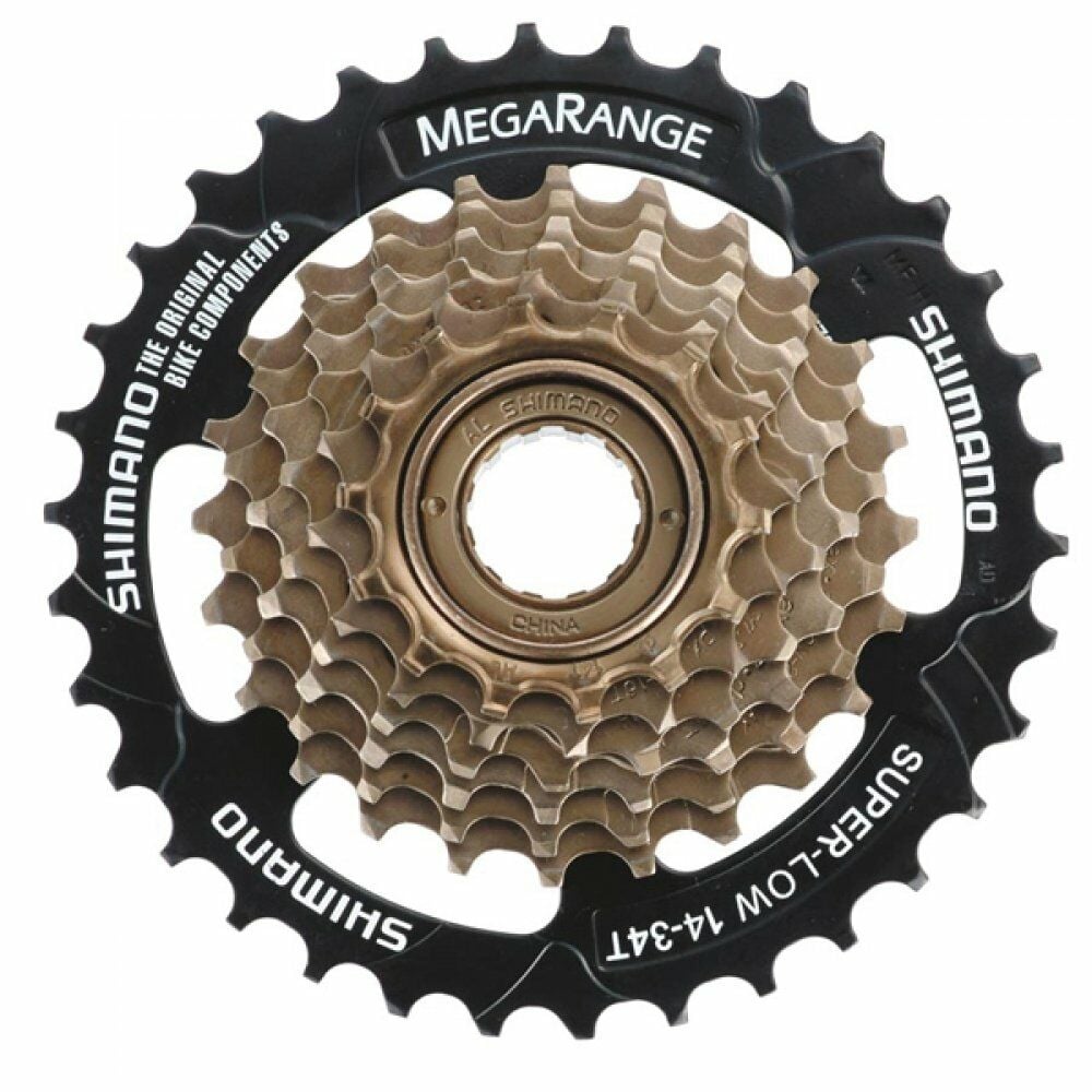 SHIMANO Çoklu Filibir Dişli 7v MF-TZ31 14-16-18-20-22-24-34T