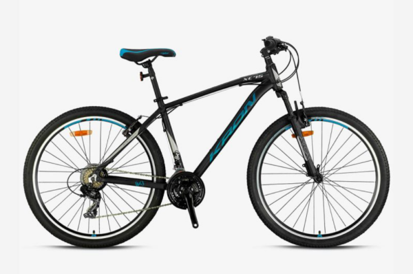 KRON XC75 V-FREN 27,5 JANT 16cm KADRO SİYAH-TURKUAZ-BEJ BİSİKLET