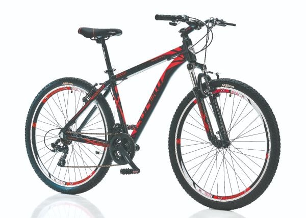CORELLİ FELIX 3.1 V-FREN 27,5 JANT 20cm KADRO SİYAH-KIRMIZI BİSİKLET