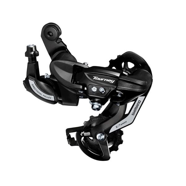 SHIMANO Arka Aktarıcı Tourney 6/7 Vites Uzun Bacak Siyah RD-TY500