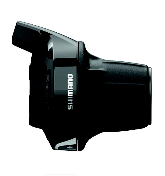 SHIMANO Vites kolu SL-RV400-7R 7-vites REVOSHIFT Kelepçeli bant Görsel vites kadranı ile