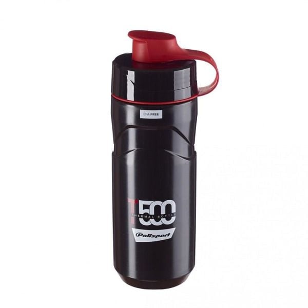Polisport T500 Thermal Matara Siyah-Kırmızı