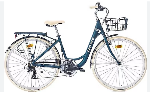 CARRARO JULIET 28 JANT MAT MAVİ-KREM 43cm KADRO